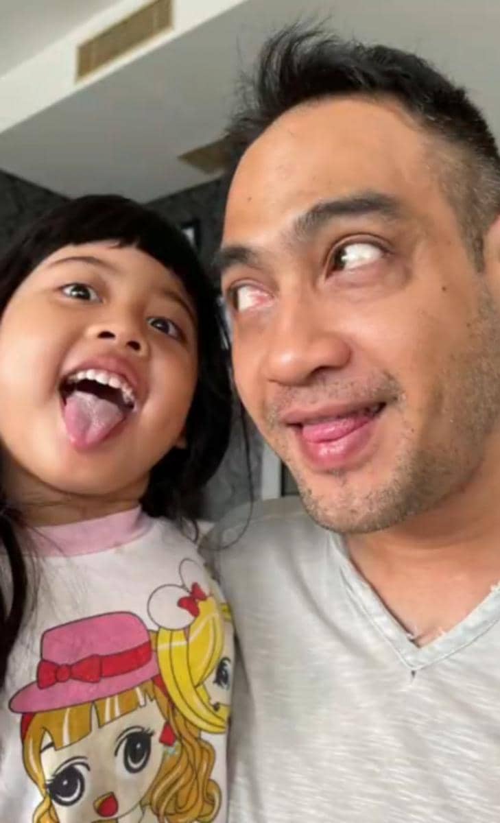 Ferry Irawan dan Vania, putri Venna Melinda (Instagram.com/vennamelindareal/)