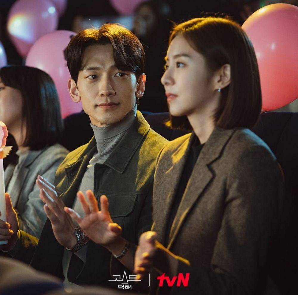 Rain dan UEE di drama Ghost Doctor (instagram.com/tvn_drama)