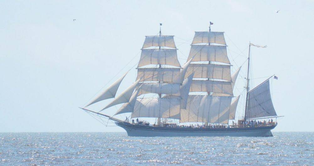 Kapal Elissa yang dibuat pada tahun 1877. (galvestonhistory.org)