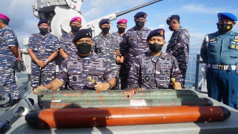 Penjelasan TNI AL Makassar soal Benda Mirip Rudal di Selayar