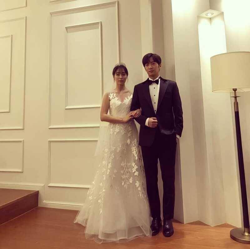 Lee Sang Yeob dan Lee Min Jung di Once Again (instagram.com/216jung)