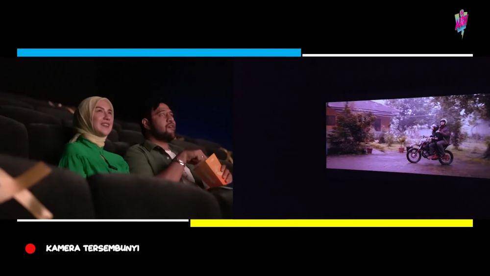 potret momen kejutan kehamilan anak kedua Irish Bella dan Ammar Zoni (dok. youtube.com/AishTV)