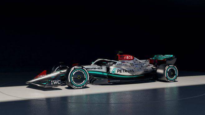 tampilan Mercedes W13 (formula1.com)