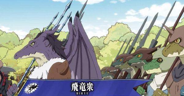 Angkatan udara Hiryuu ( Dok. Eight Bit / Tensura )