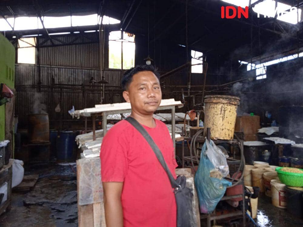 Budi Surono Pelaku Usaha Tahu (IDN Times/Yurika Febrianti)