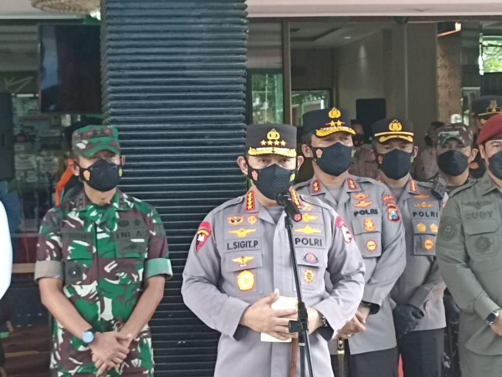 Tinjau Asrama Haji, Kapolri Minta Pasien Gejala Ringan Masuk Isoter
