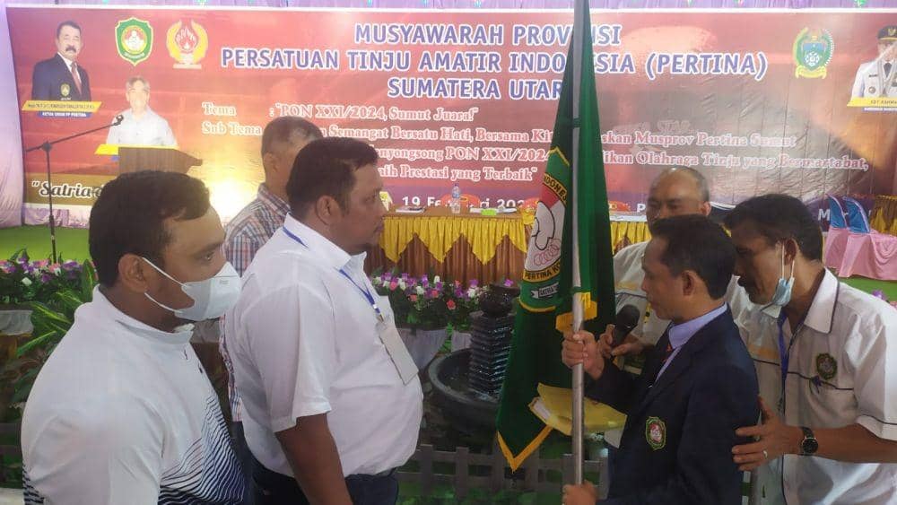 Sabam Manalu terpilih sebagai Ketua Pengprov Pertina Sumut (Dok.istimewa)