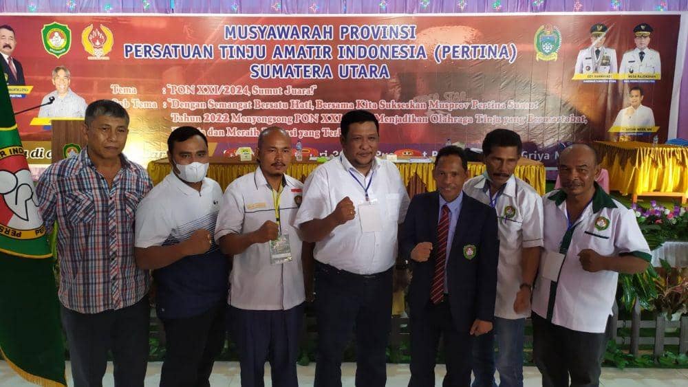 Sabam Manalu terpilih sebagai Ketua Pengprov Pertina Sumut (Dok.istimewa)