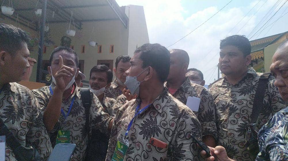 Sejumlah peserta Musprov Pertina Sumut merasa dicurangi (Dok.istimewa)
