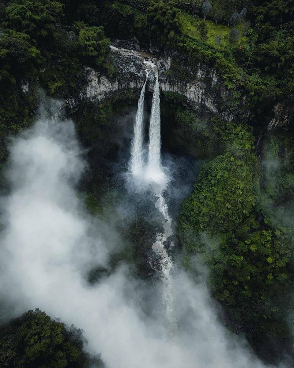 potret pesona Air Terjun Coban Sriti (instagram.com/lumajang.ku)