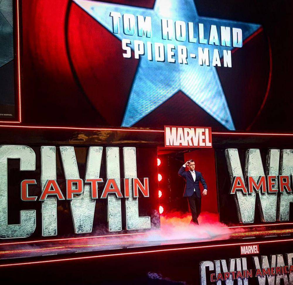 Tom Holland dalam Captain America: Civil War (2016) (instagram.com/tomholland2013)