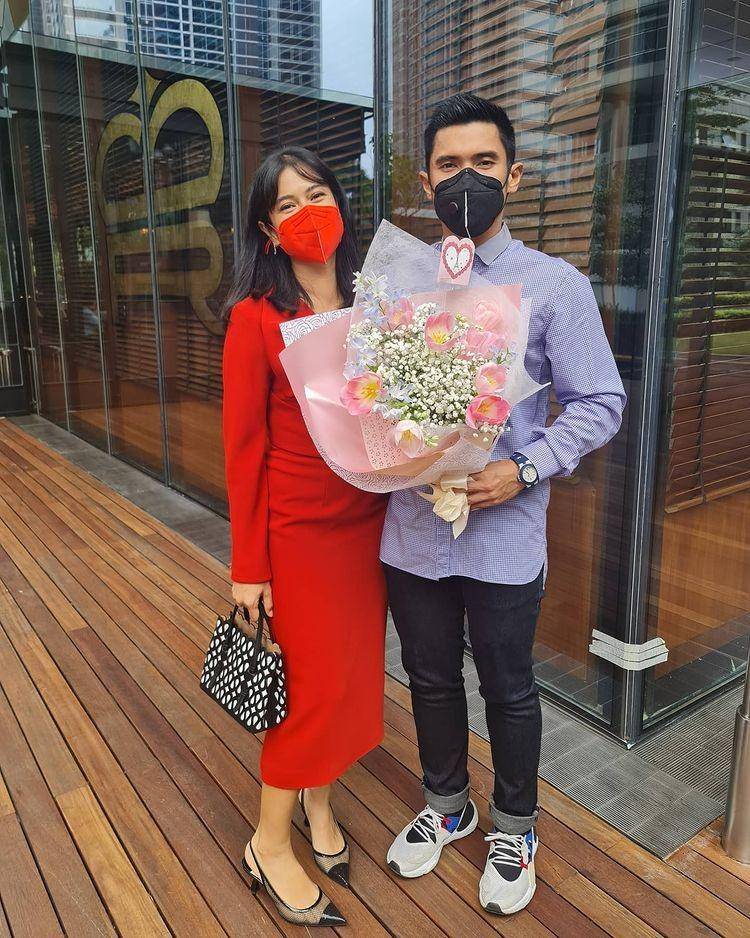 Maulana Indraguna Sutowo dan Dian Sastrowardoyo (Instagram.com/therealdisastr)