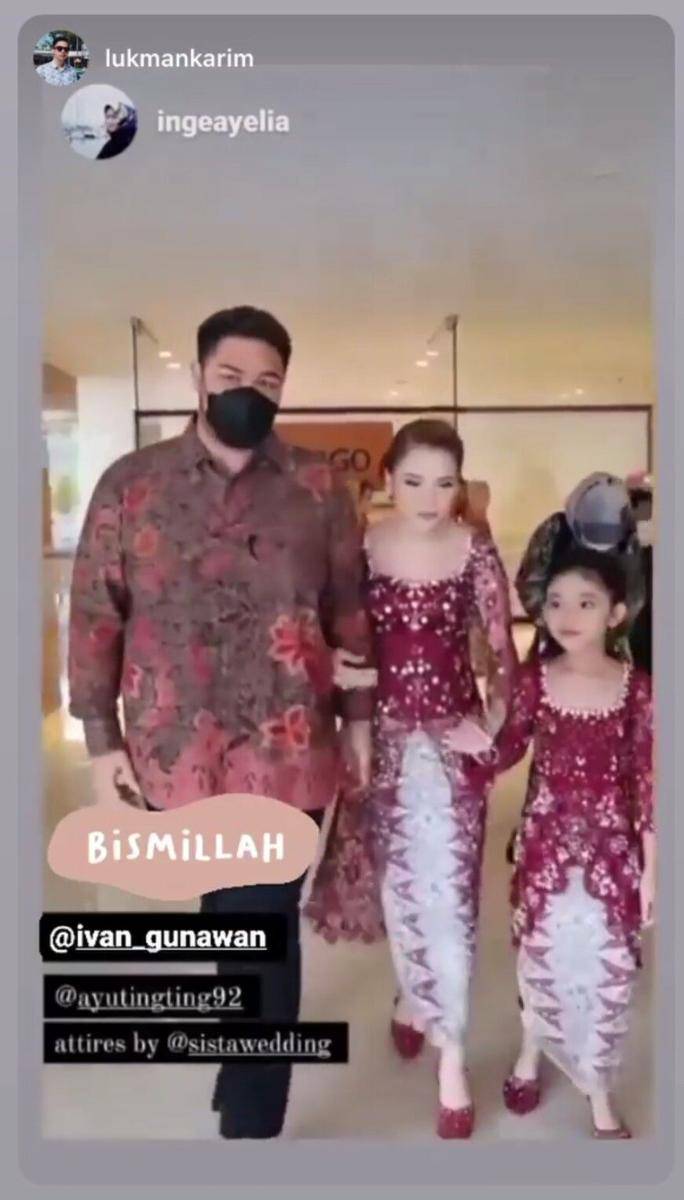 Ayu Ting Ting, Ivan Gunawan (instagram.com/ivan_gunawan)