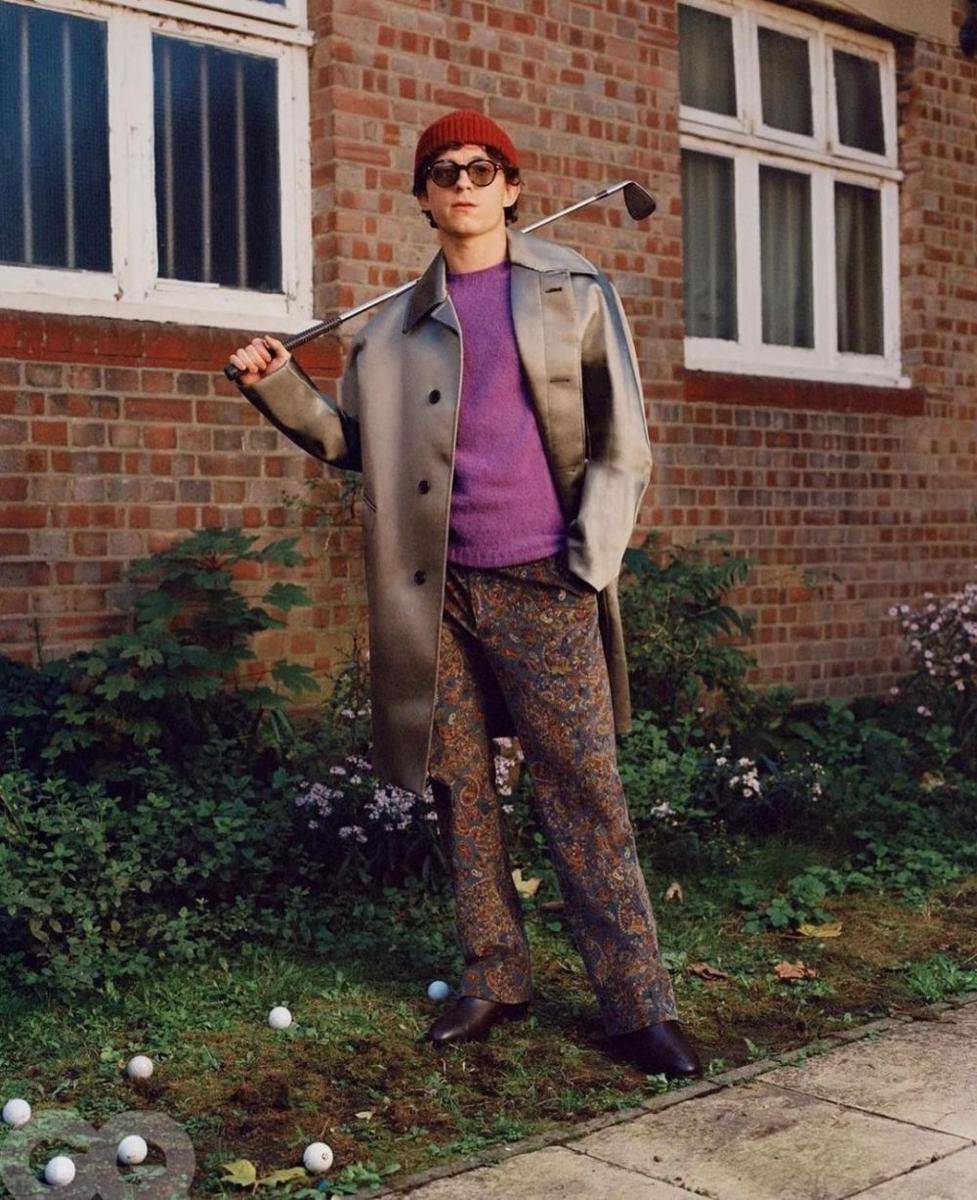 Tom Holland dalam GQ Magazine (instagram.com/tomholland2013)