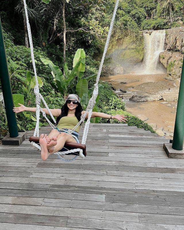 potret Nisya honeymoon di Bali (instagram.com/nisyaa)