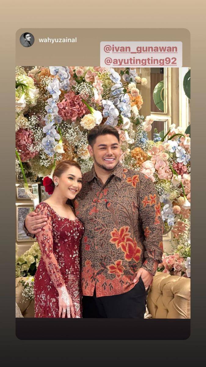 Ayu Ting Ting, Ivan Gunawan (instagram.com/ivan_gunawan)
