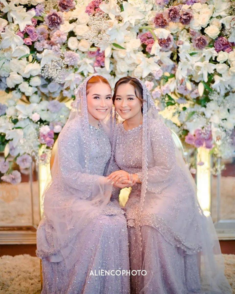 Baju dan makeup pengajian Syifa. (instagram.com/aliencophoto)