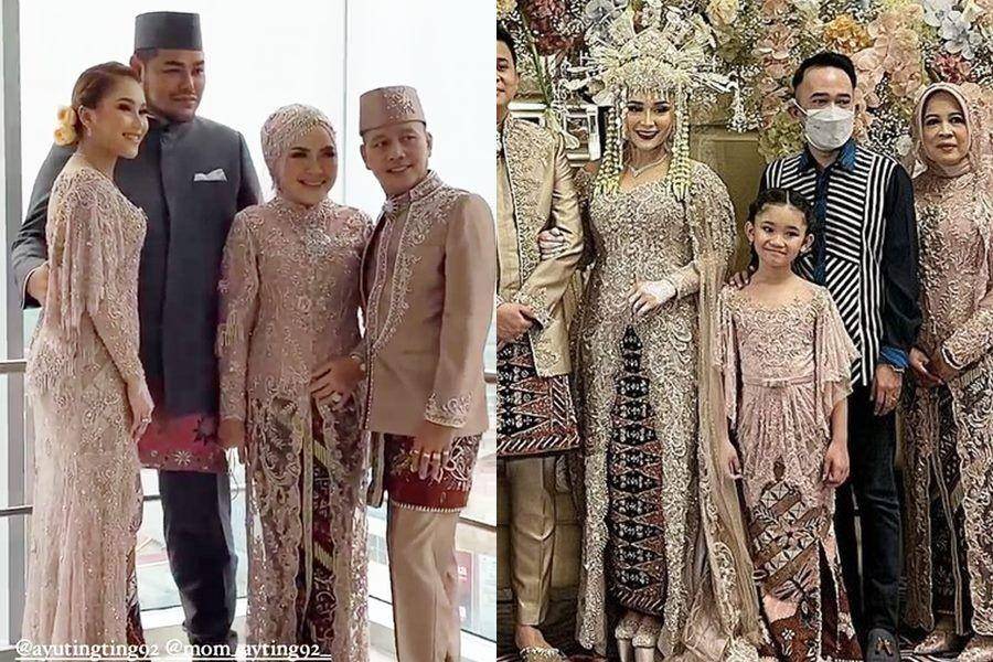 resepsi adik Ayu Ting Ting (dok. instagram.com/ayutingting92 | instagram.com/ruben_onsu)