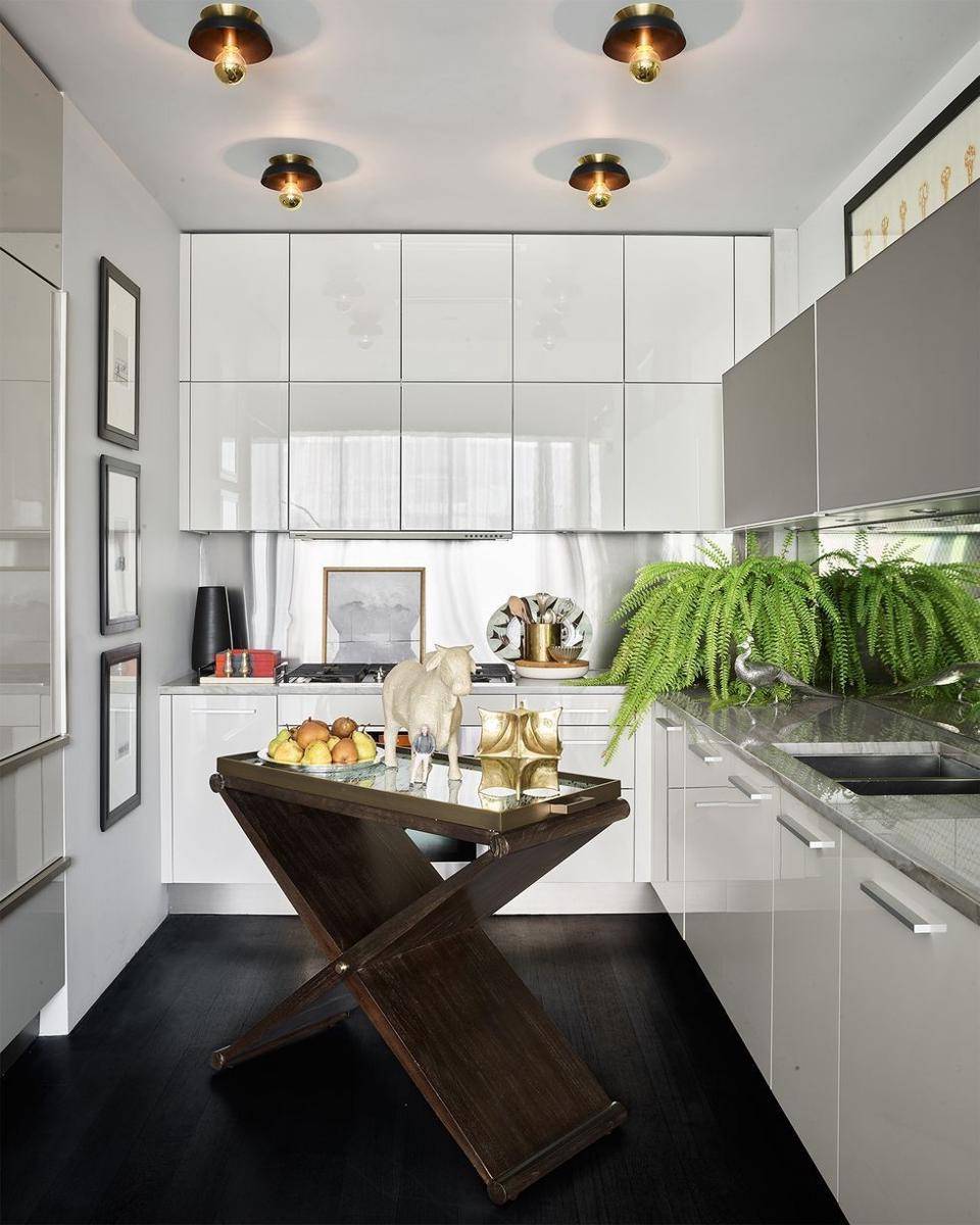 ilustrasi dapur mungil (Douglas Friedman via elledecor.com)