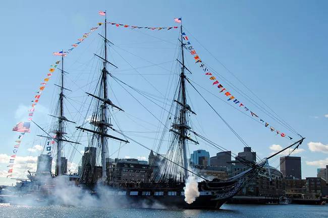Kapal USS Constitution yang dibuat pada tahun 1797. (nps.gov)