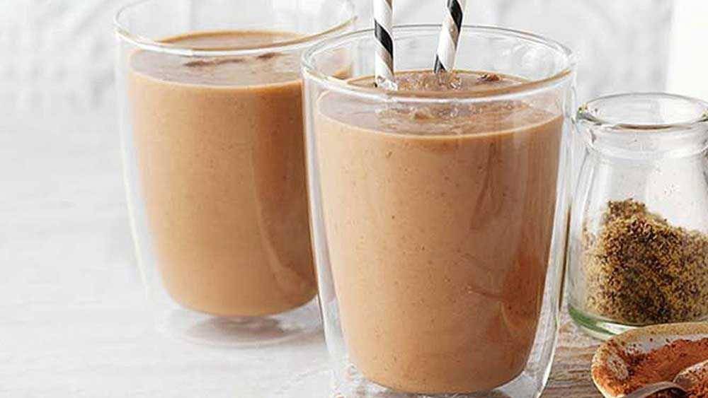 ilustrasi nut and cacao smoothie (kitchen.nine.com.au)