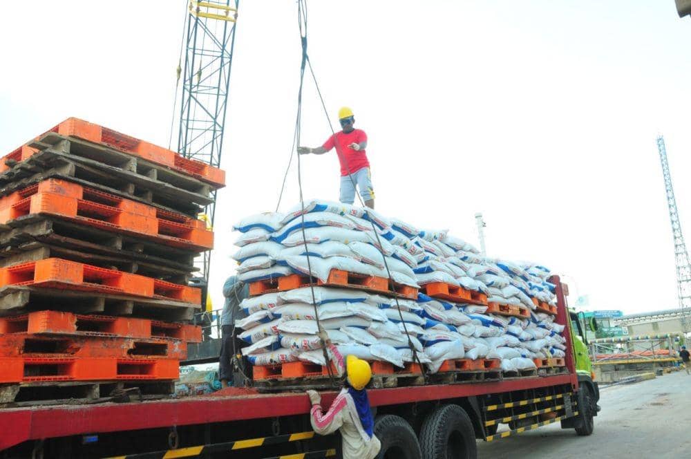 Distributor pupuk bersubsidi di Bojonegoro mulai dilakukan. Dok Istimewa