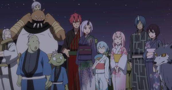 Rimuru dan para rakyatnya tengah mengadakan pesta musim panas ( Dok. Eight Bit / Tensura )