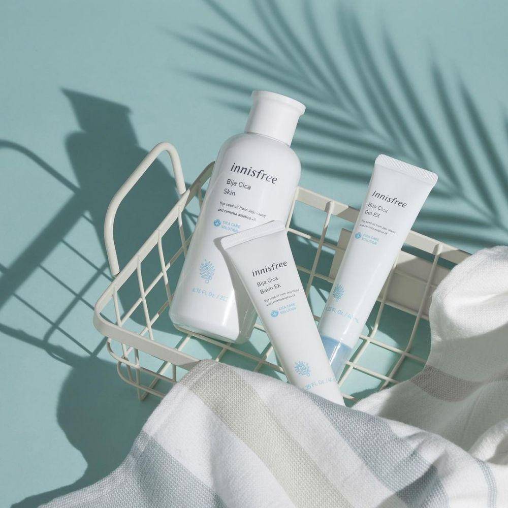 produk skincare dengan kandungan cica (instagram.com/innisfreeindonesia)