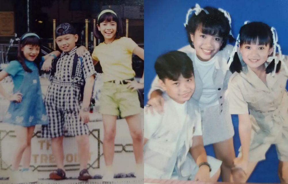 10 Potret Lawas Trio Kwek Kwek, Leony dan Dea Ananda Imut Banget