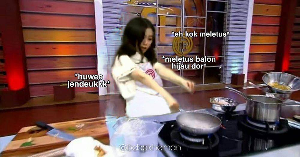 foto editan BLACKPINK ikut MasterChef (twitter.com/bebekhelman)