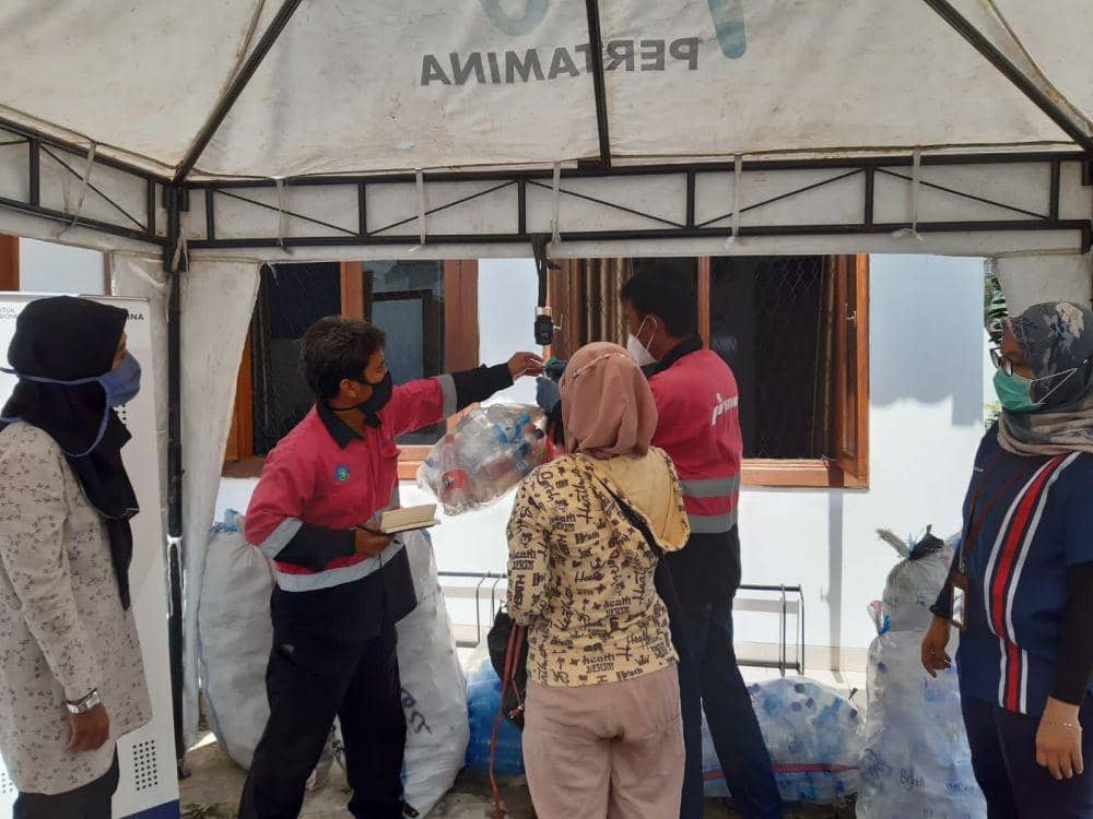 Program CSR Pertamina bersama mitra binaan di Balikpapan. Foto Pertamina