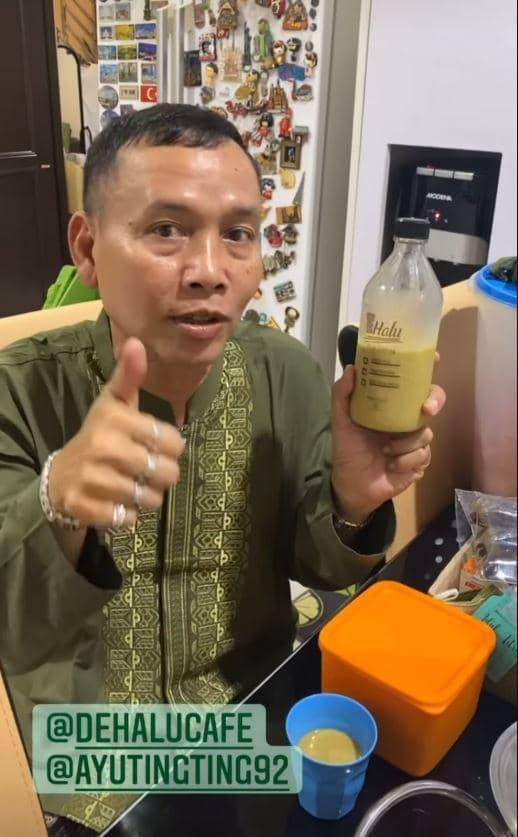 penampilan Ayah Ojak (Instagram.com/mom_ayting92_)