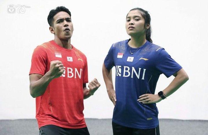 kapten tim putra dan putri Indonesia di BATC 2022 (instagram.com/badminton.ina)