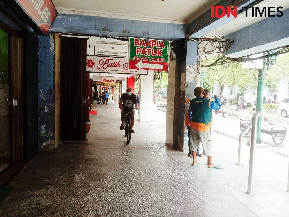 Kondisi Malioboro setelah relokasi PKL (IDN Times/Dyar Ayu)