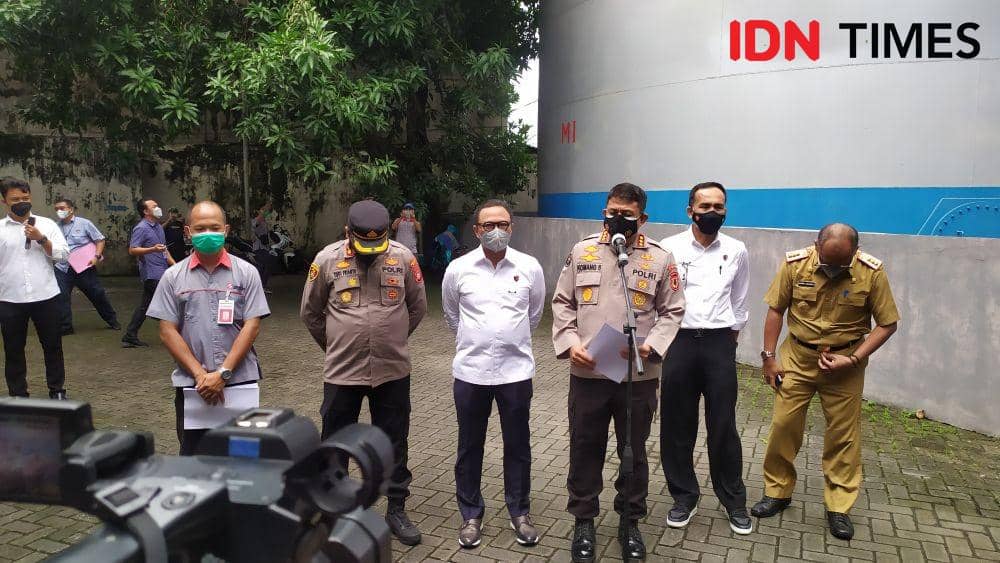 Polisi Temukan Minyak Curah di Makassar Dipakai Industri