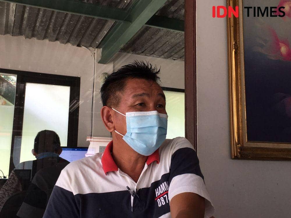 Tonny Kansil, Operational Manager Pantai Lamaru (IDN Times/Riani Rahayu)