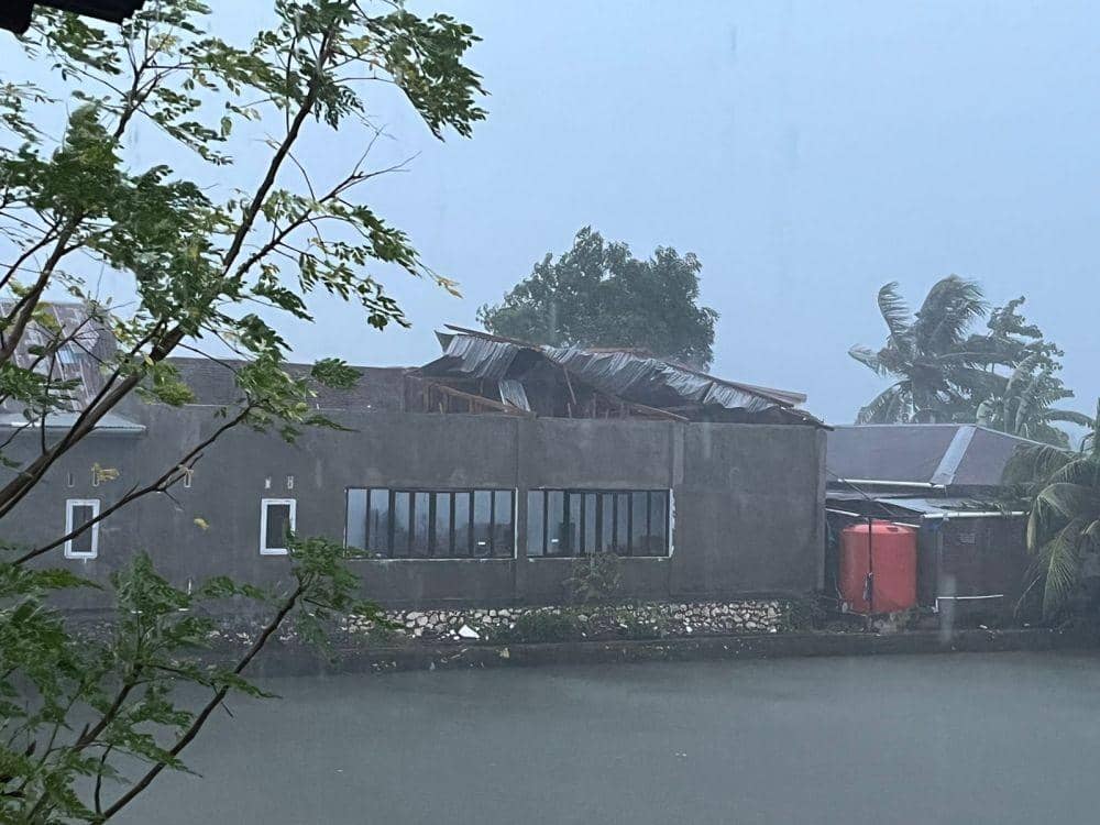 Dampak cuaca buruk di Kabupaten Maros, Sulsel. (Istimewa)