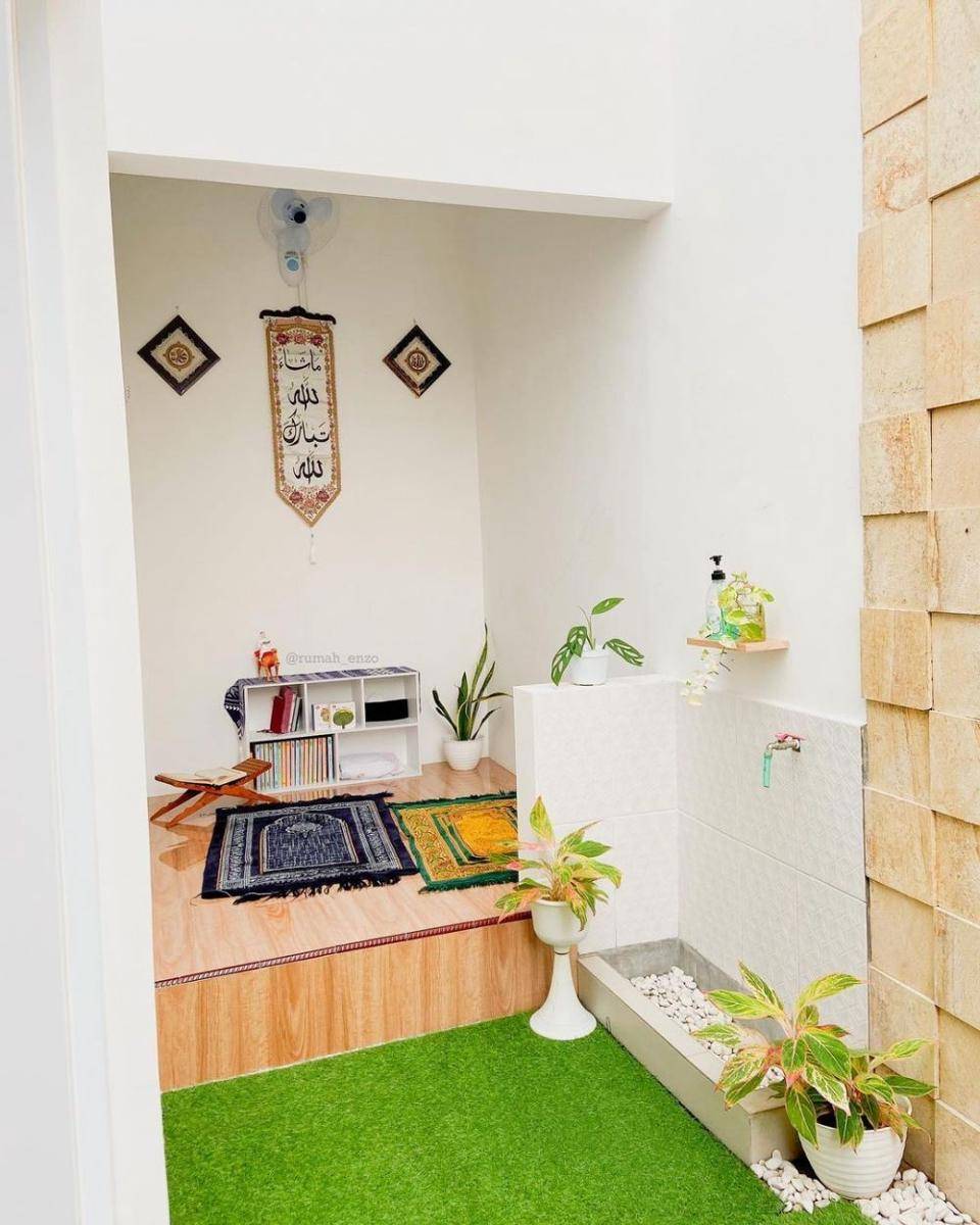 Inspirasi Musala Minimalis (instagram.com/rumah_enzo)