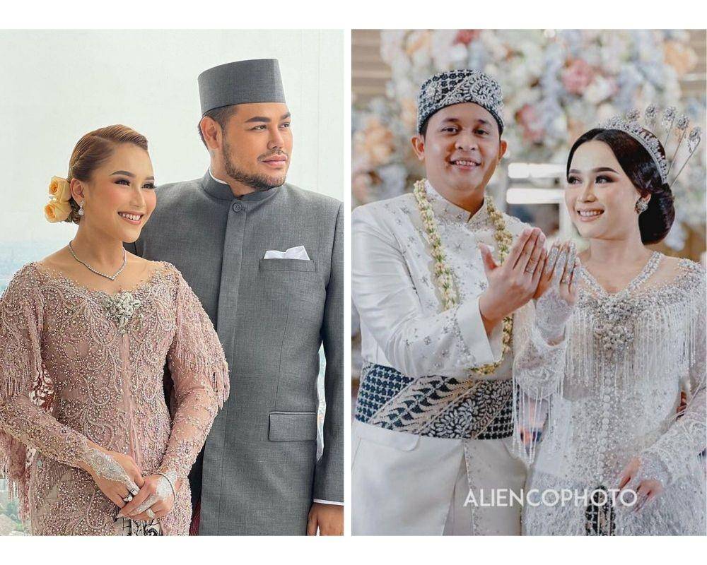 Ayu Ting Ting dan Ivan Gunawan (instagram.com/ayutingting92) - Momen akad nikah Syifa adik Ayu Ting Ting (@aliencophoto via instagram.com/nandafachrizaal)