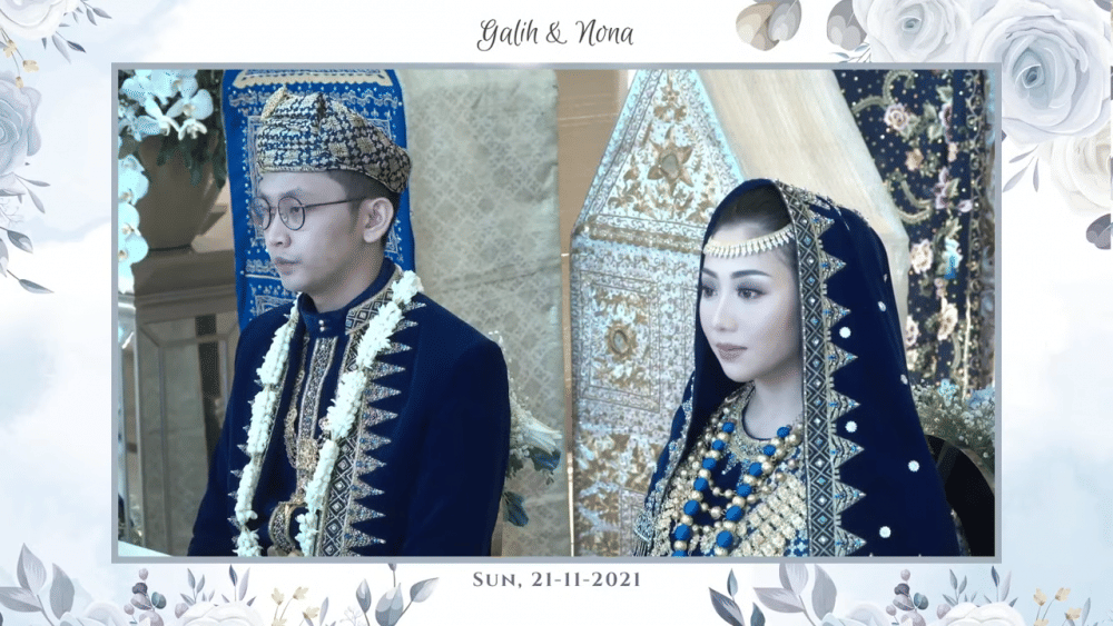 Akad nikah Winona Willy 21/11/2021 (YouTube.com/Nikita Willy Official)