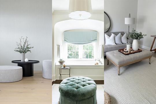 12 Inspirasi Furnitur Ottoman untuk Ruang Keluarga hingga Kamar Tidur