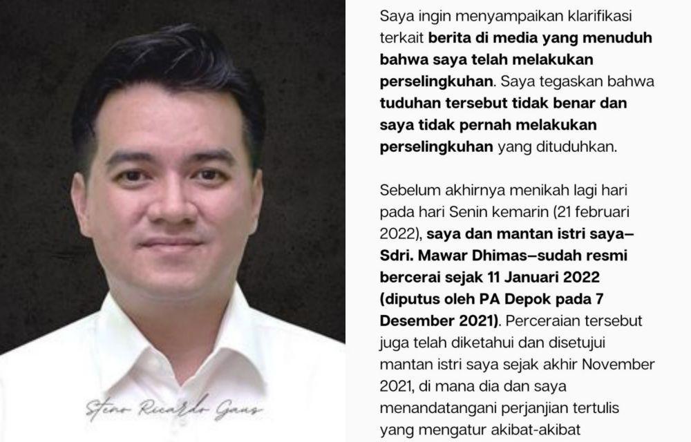 Fakta Steno Ricardo Mantan Suami Mawar AFI, Klarifikasi Isu Selingkuh