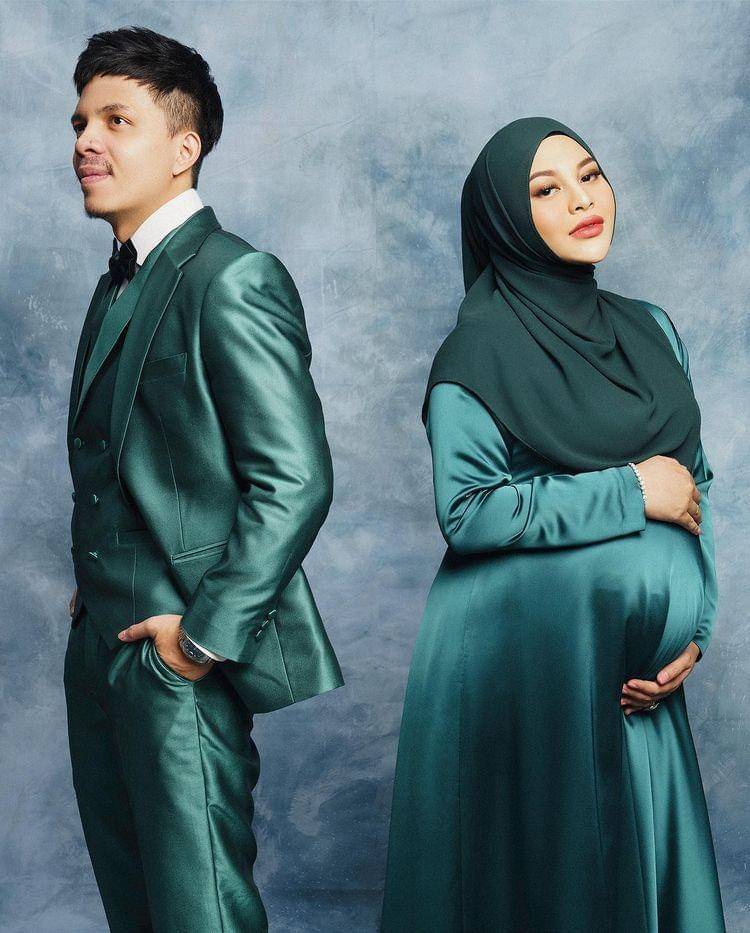 Maternity photo Aurel dan Atta. (Instagram.com/winstongomez)