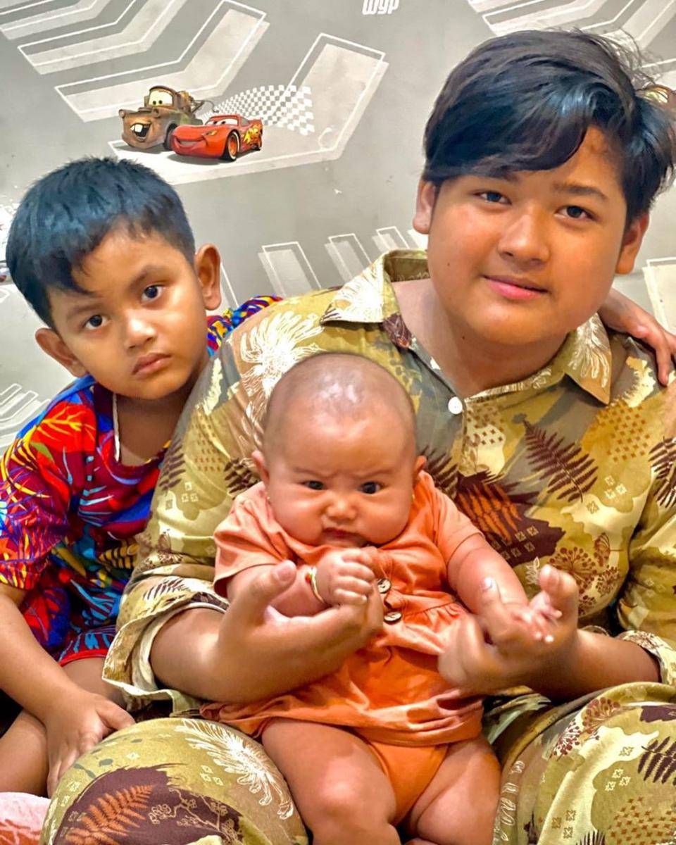 potret Fabian, Fadlikal, dan Fazeela Meshwa (instagram.com/shantydenny)