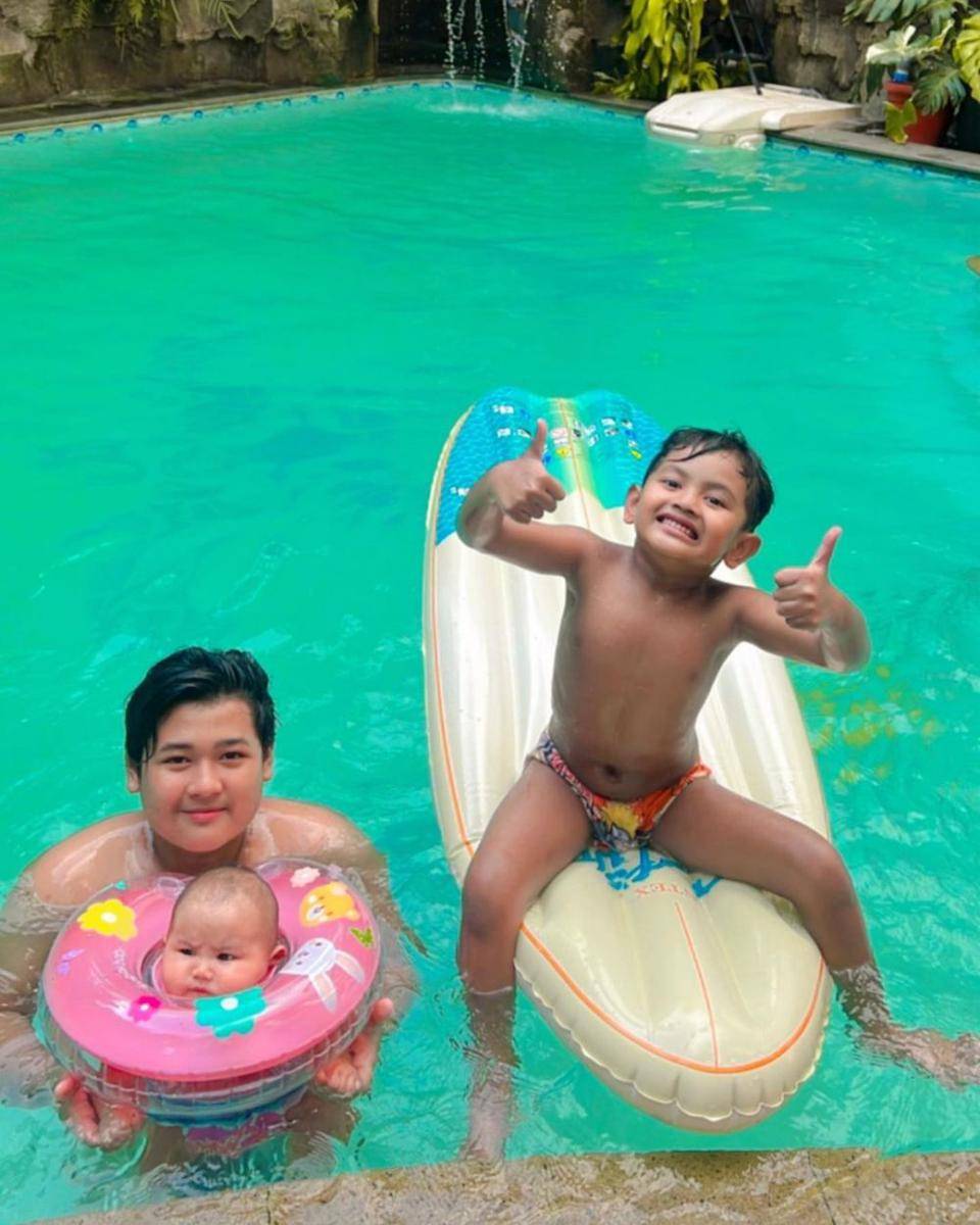 potret Fabian, Fadlikal, dan Fazeela Meshwa (instagram.com/shantydenny)
