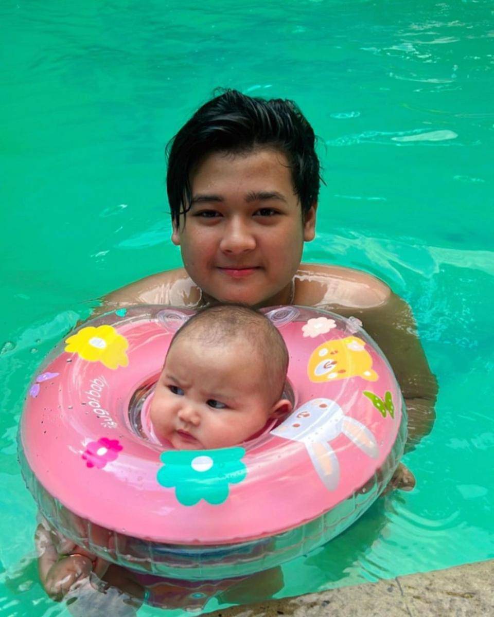 potret Fabian dan Fazeela Meshwa (instagram.com/shantydenny)
