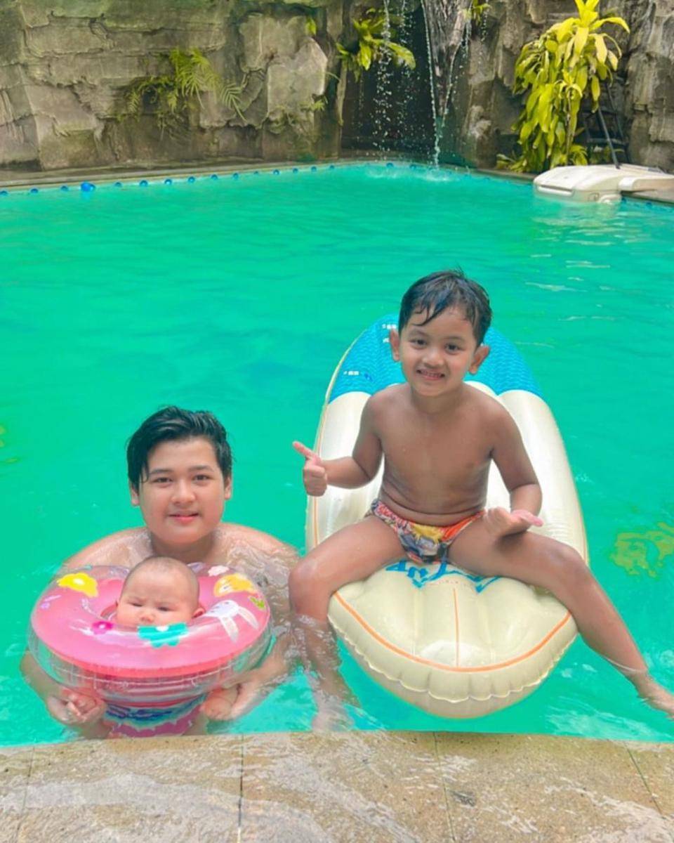 potret Fabian, Fadlikal, dan Fazeela Meshwa (instagram.com/shantydenny)
