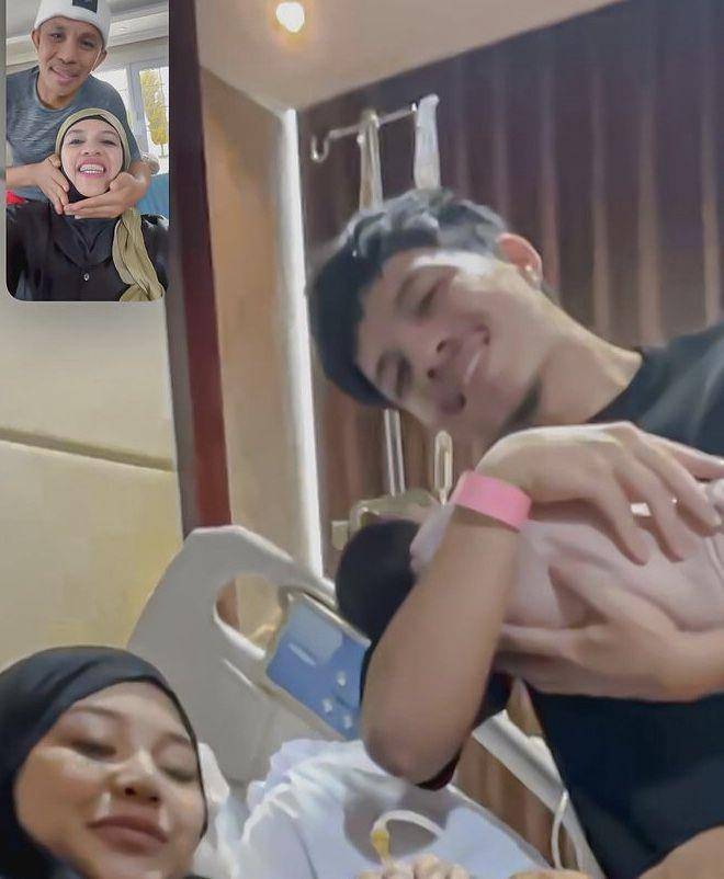 Atta dan baby (Instagram.com/Genifaruk)