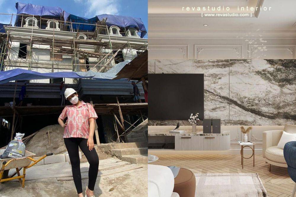 Nagita Slavina dan rumah barunya (instagram.com/raffinagita1717)