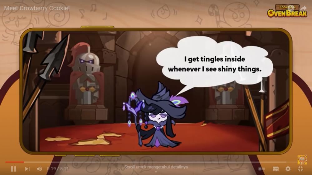 Crowberry Cookies, Pendatang Baru di CookieRun: Ovenbreak